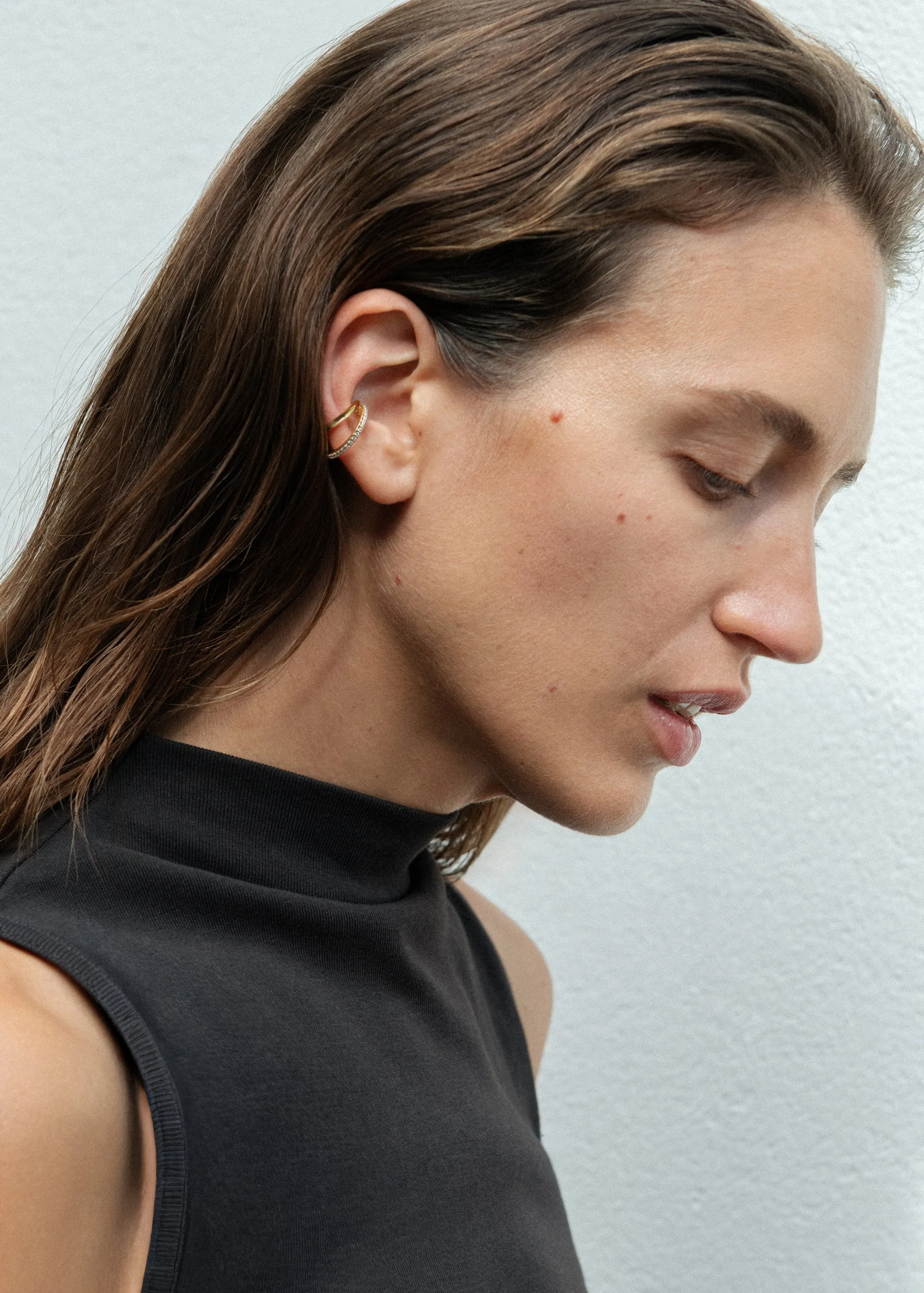 Pavé Double Ear Cuff sold by Otiumberg product image thumbnail 2