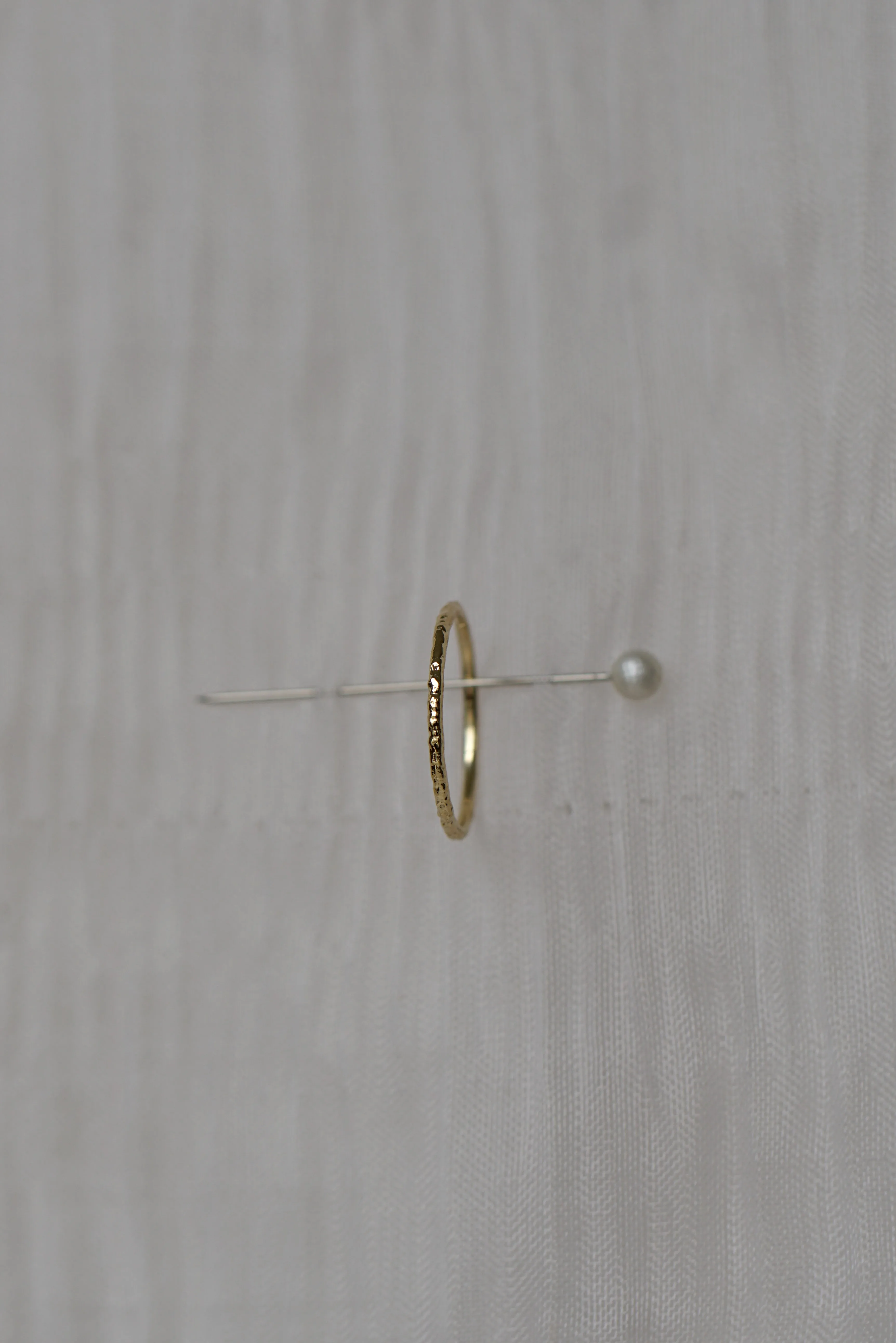 Classic Hammered Thread Ring sold by Otiumberg product image thumbnail 5