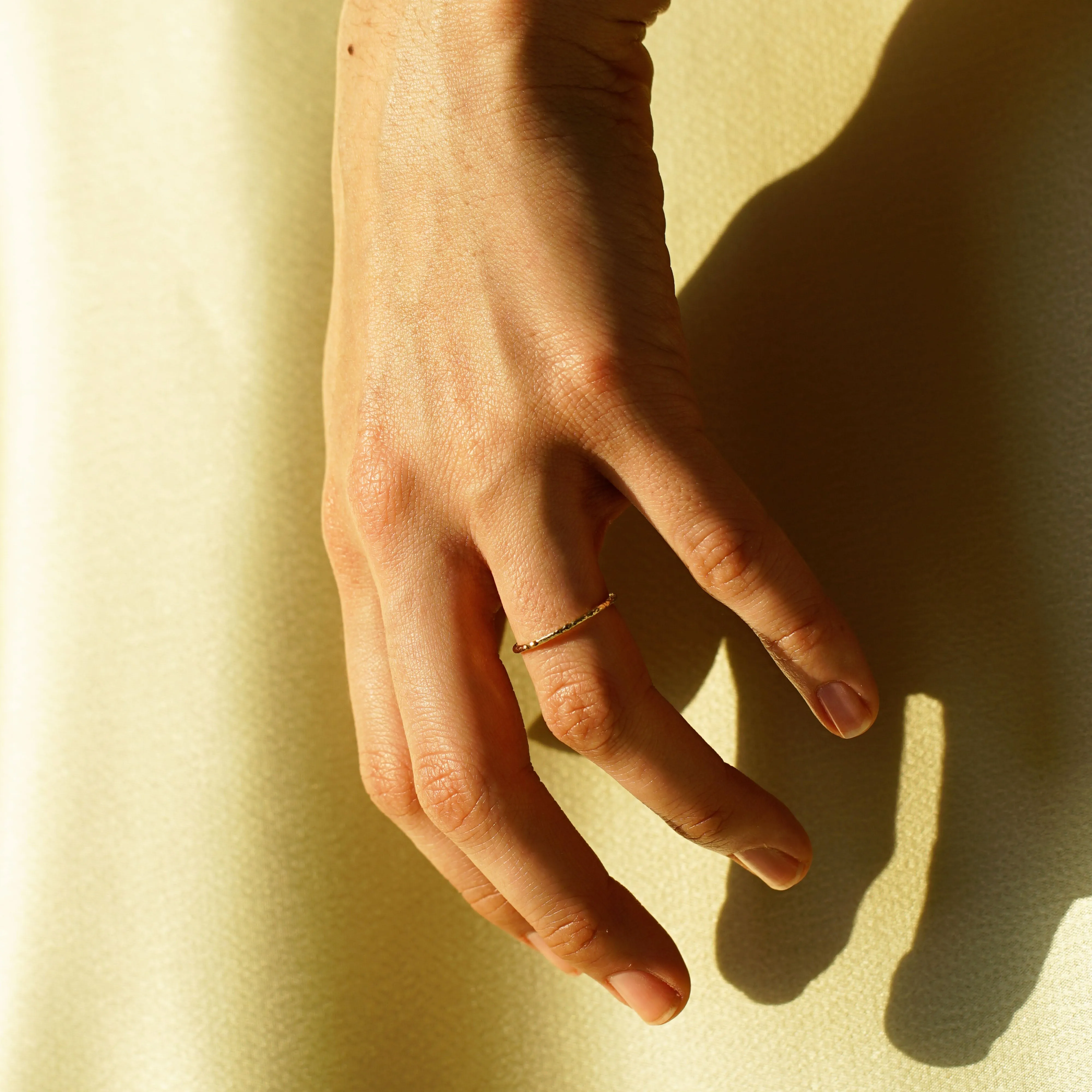 Classic Hammered Thread Ring sold by Otiumberg product image thumbnail 2