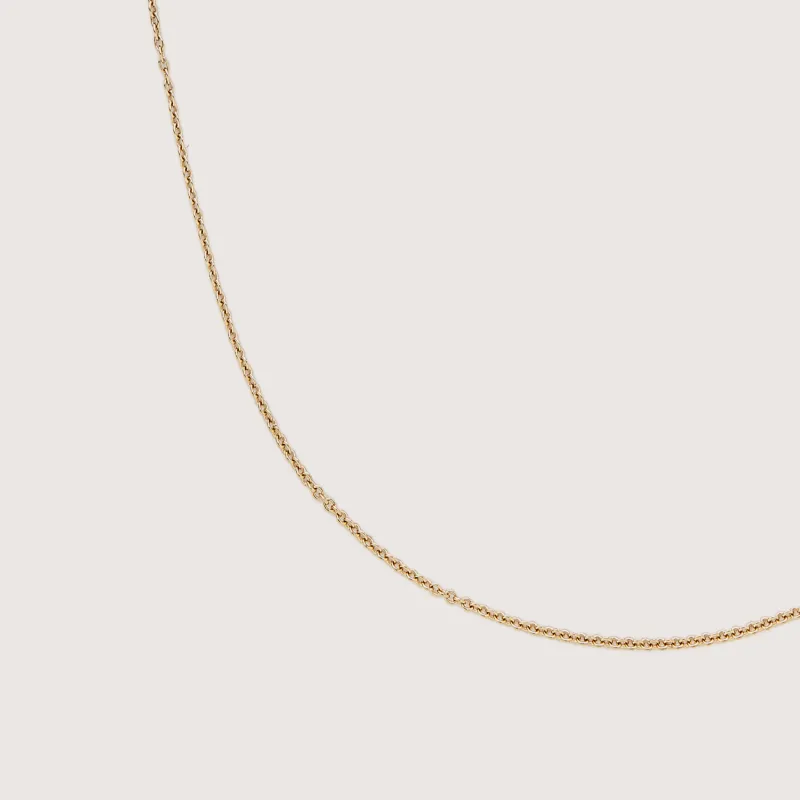 Solid Gold Cable Chain sold by Otiumberg
