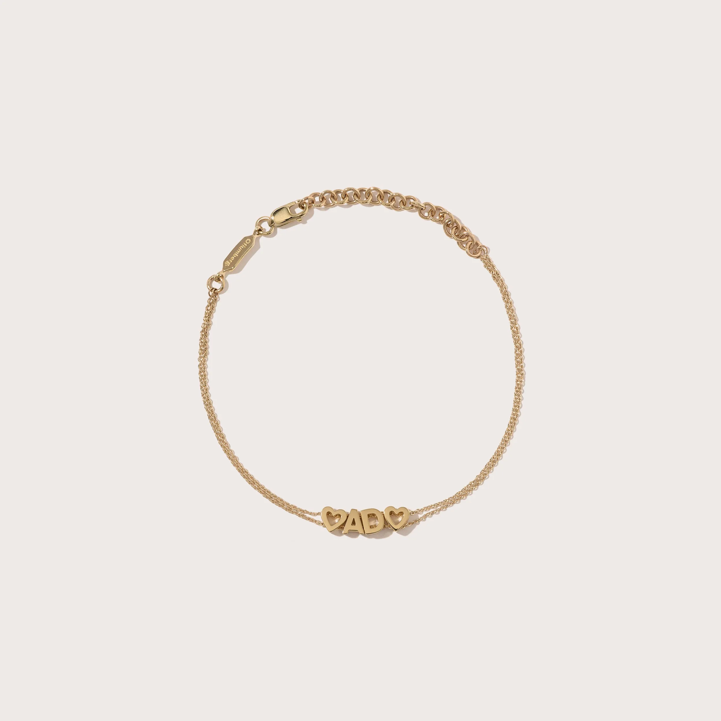 Personalised Name Bracelet (Made To Order) sold by Otiumberg product image thumbnail 3
