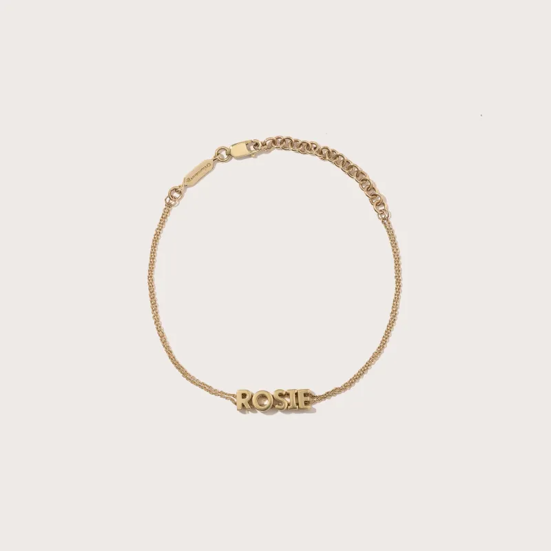 Personalised Name Bracelet (Made To Order) made by Otiumberg