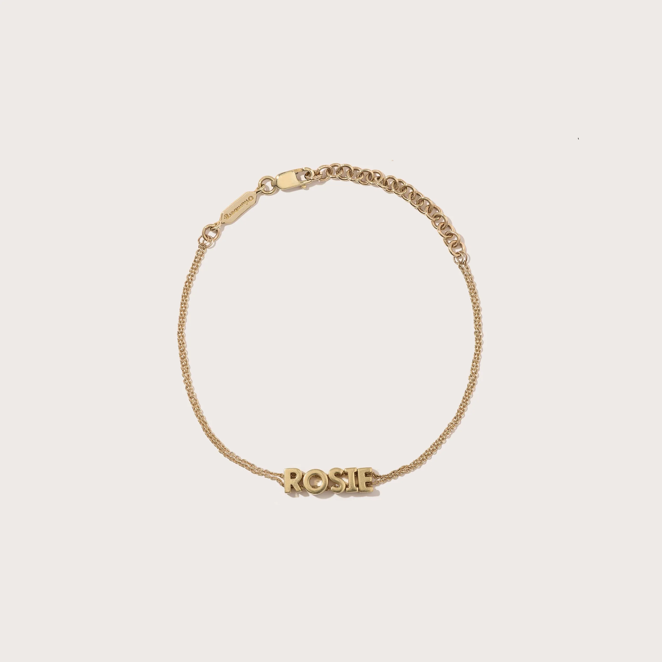 Personalised Name Bracelet (Made To Order) sold by Otiumberg