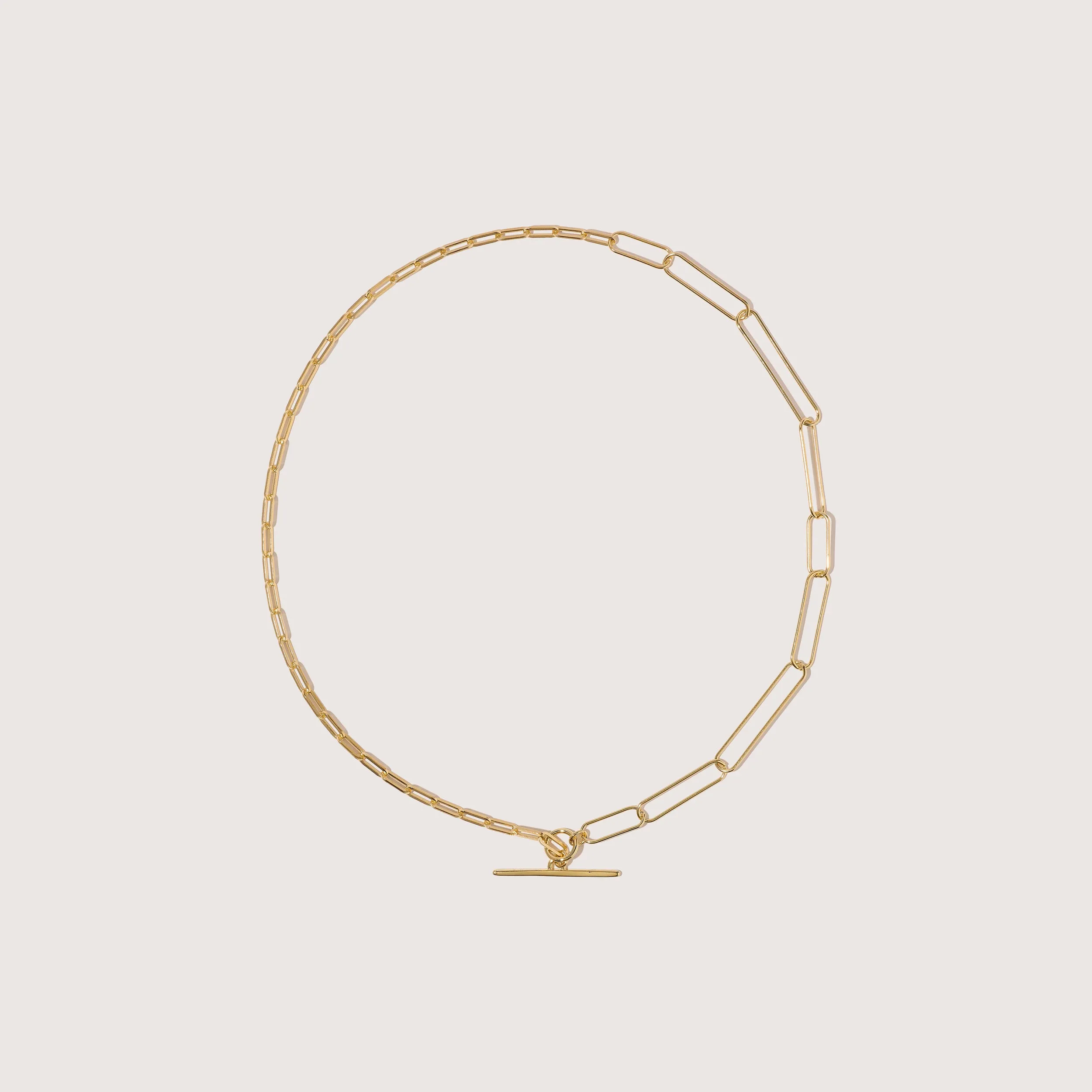 Two Chain Paperclip Necklace sold by Otiumberg