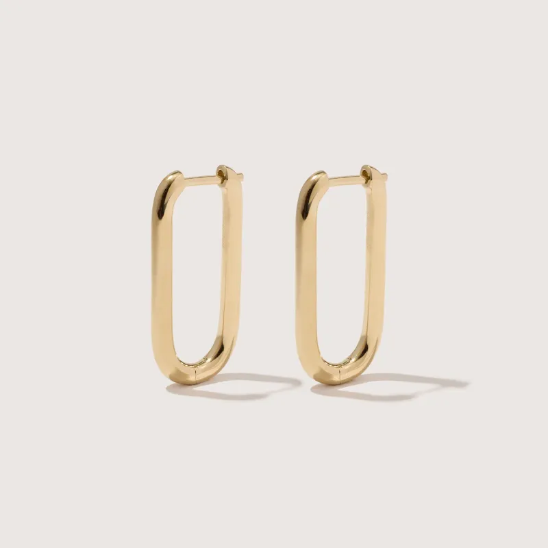 Paperclip Large Earring sold by Otiumberg