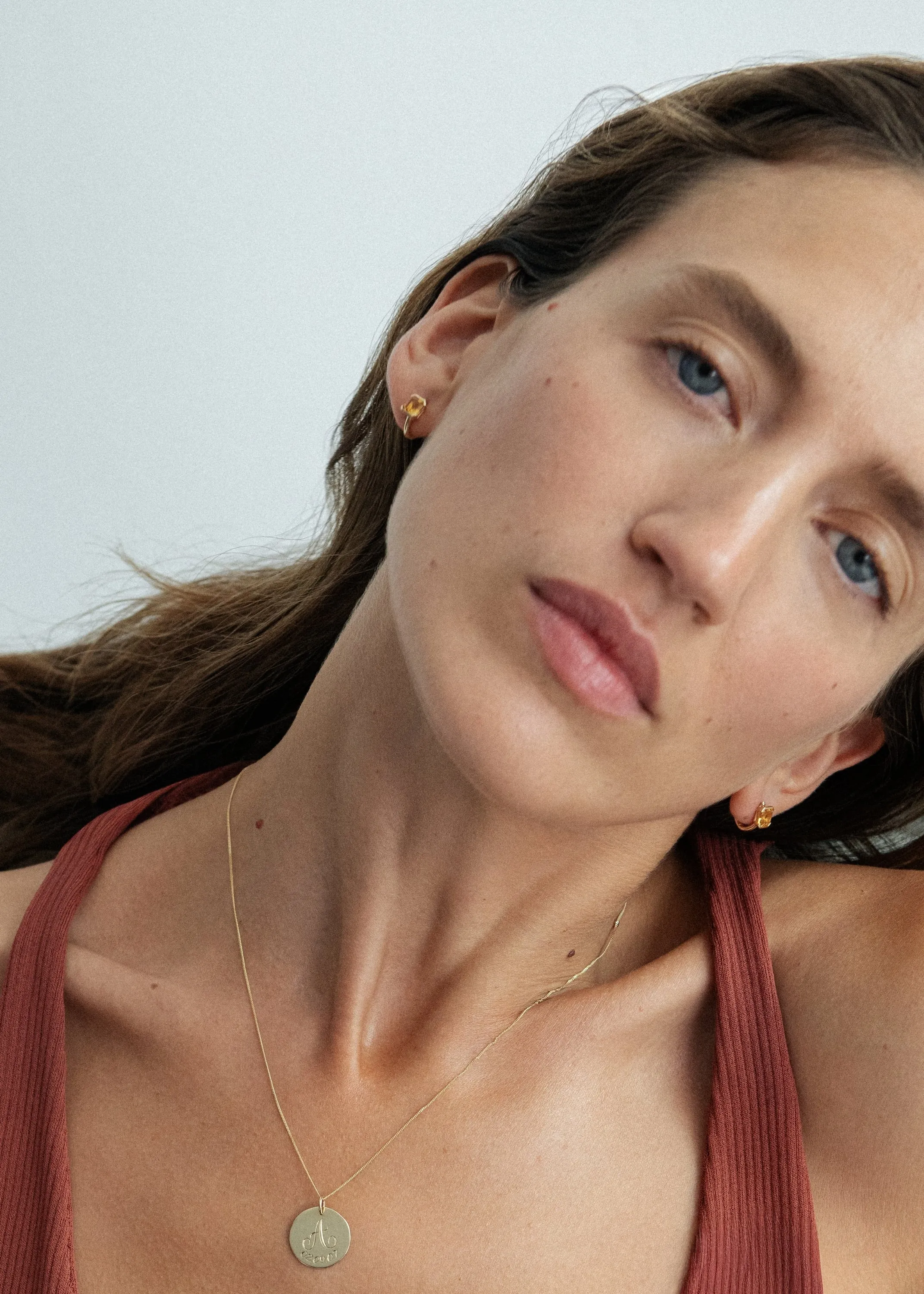 14kt Citrine Domino Set sold by Otiumberg product image thumbnail 2