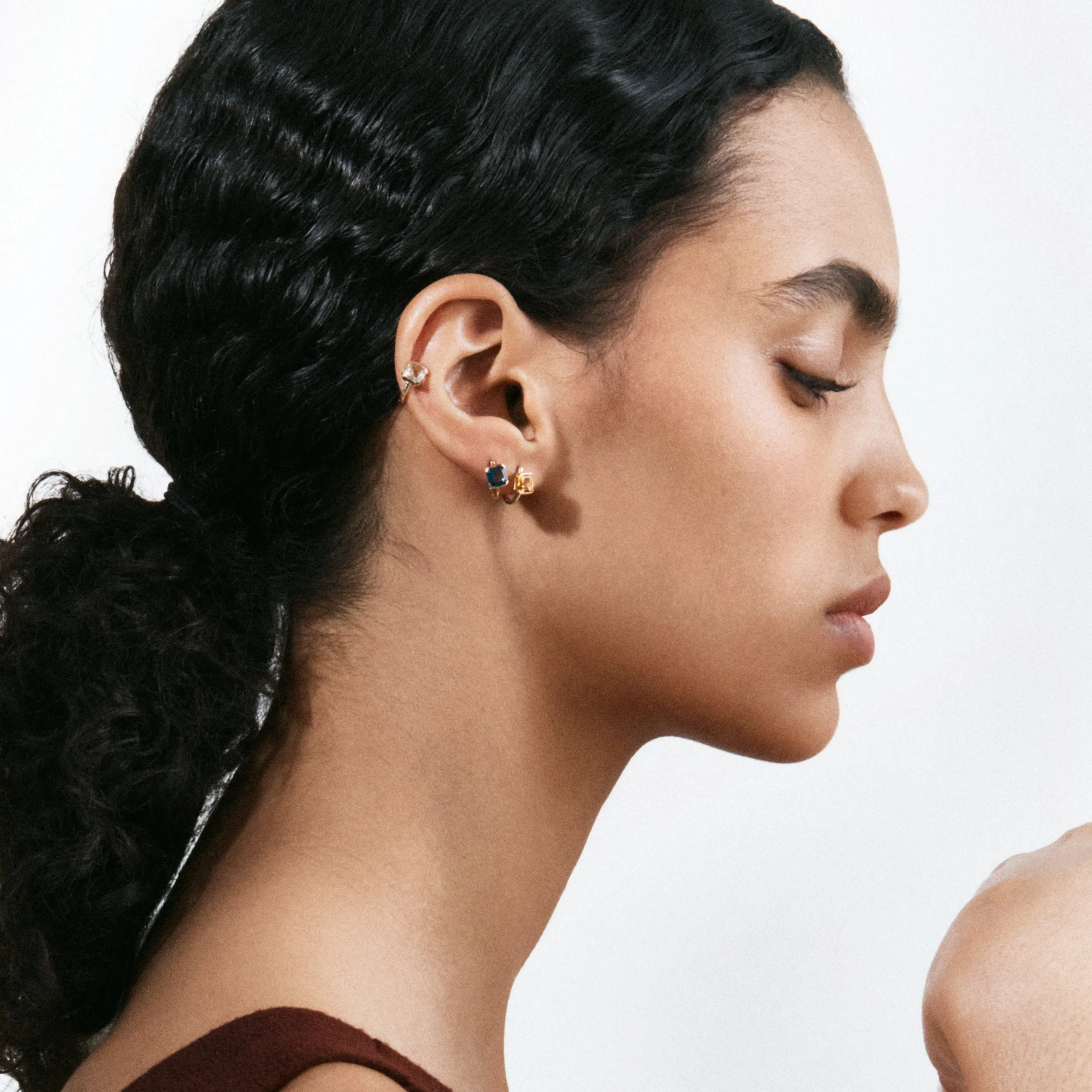 14kt Mint Quartz Domino Set sold by Otiumberg product image thumbnail 4