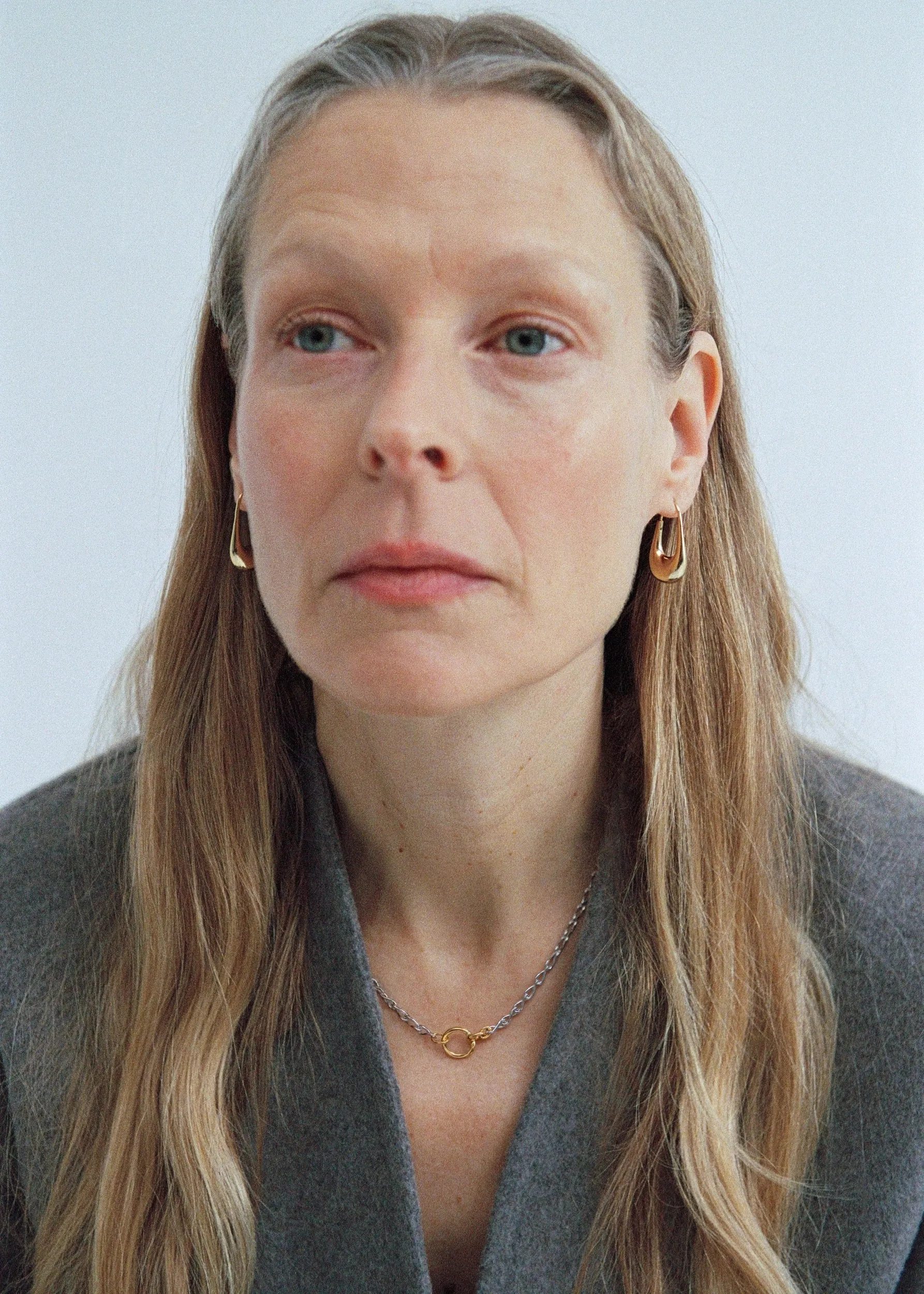 Roscida Silhouette Drop Hoops sold by Otiumberg product image thumbnail 2