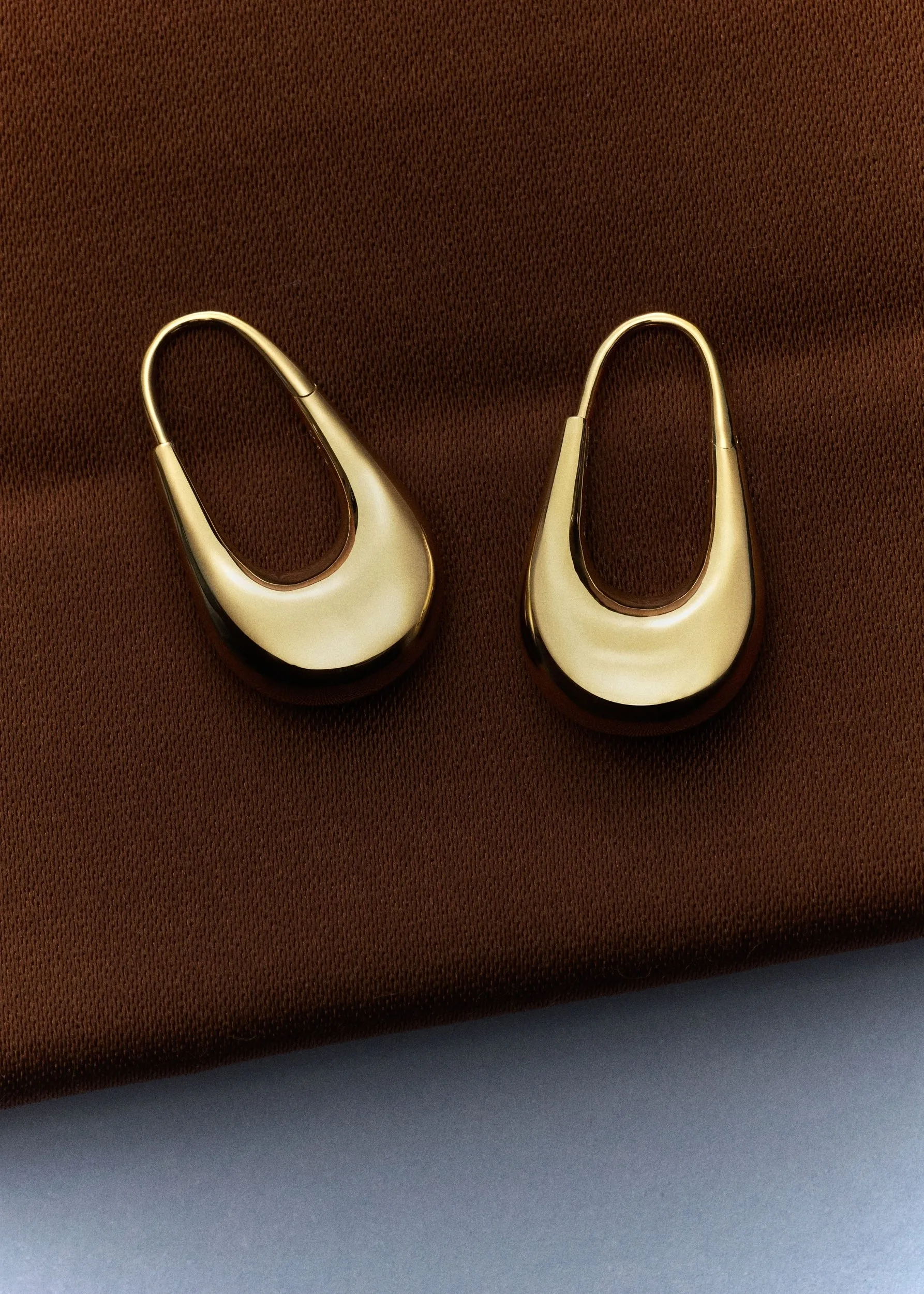 Roscida Silhouette Drop Hoops sold by Otiumberg product image thumbnail 3