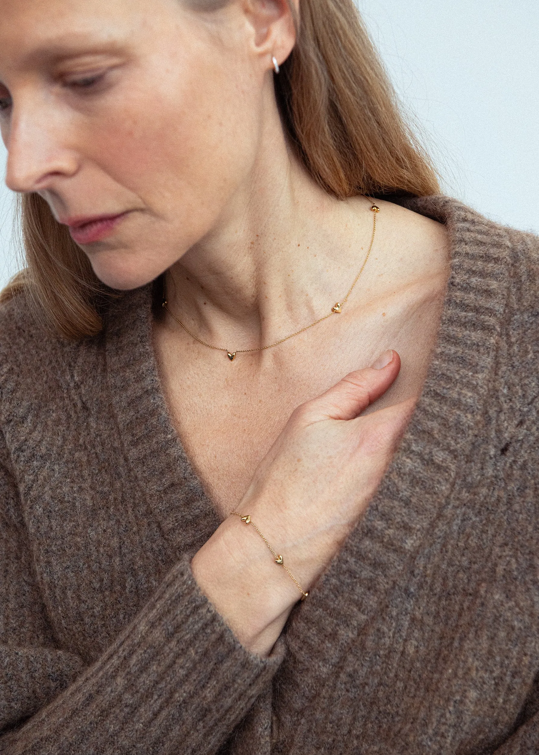 Roscida Heart Scatter Bracelet sold by Otiumberg product image thumbnail 2