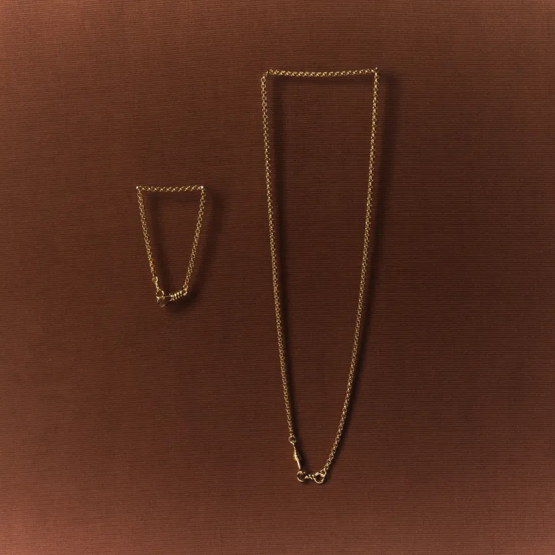 Locked Necklace & Bracelet Set made by Otiumberg