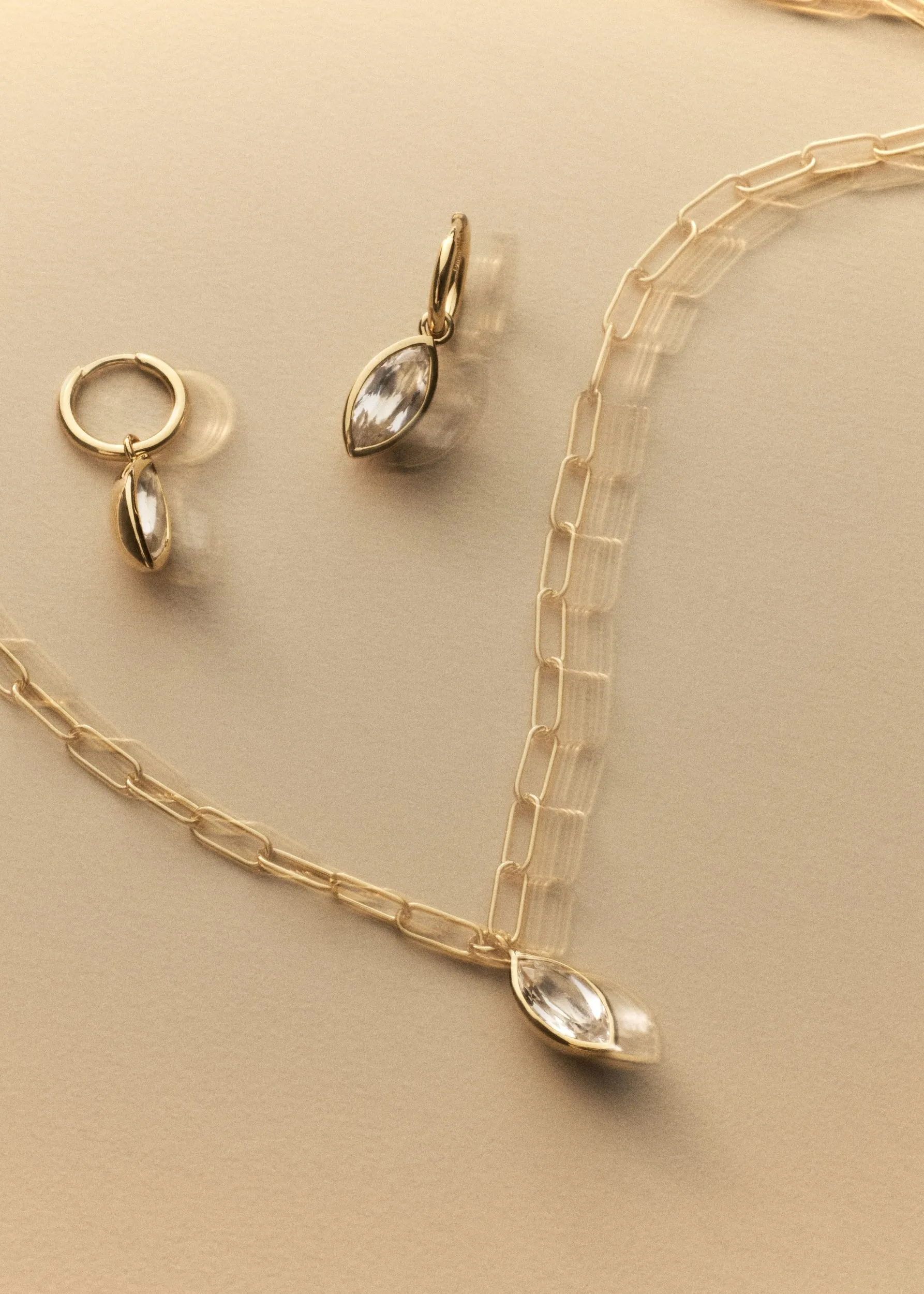 Marquise Quartz Lovelink Necklace sold by Otiumberg product image thumbnail 3