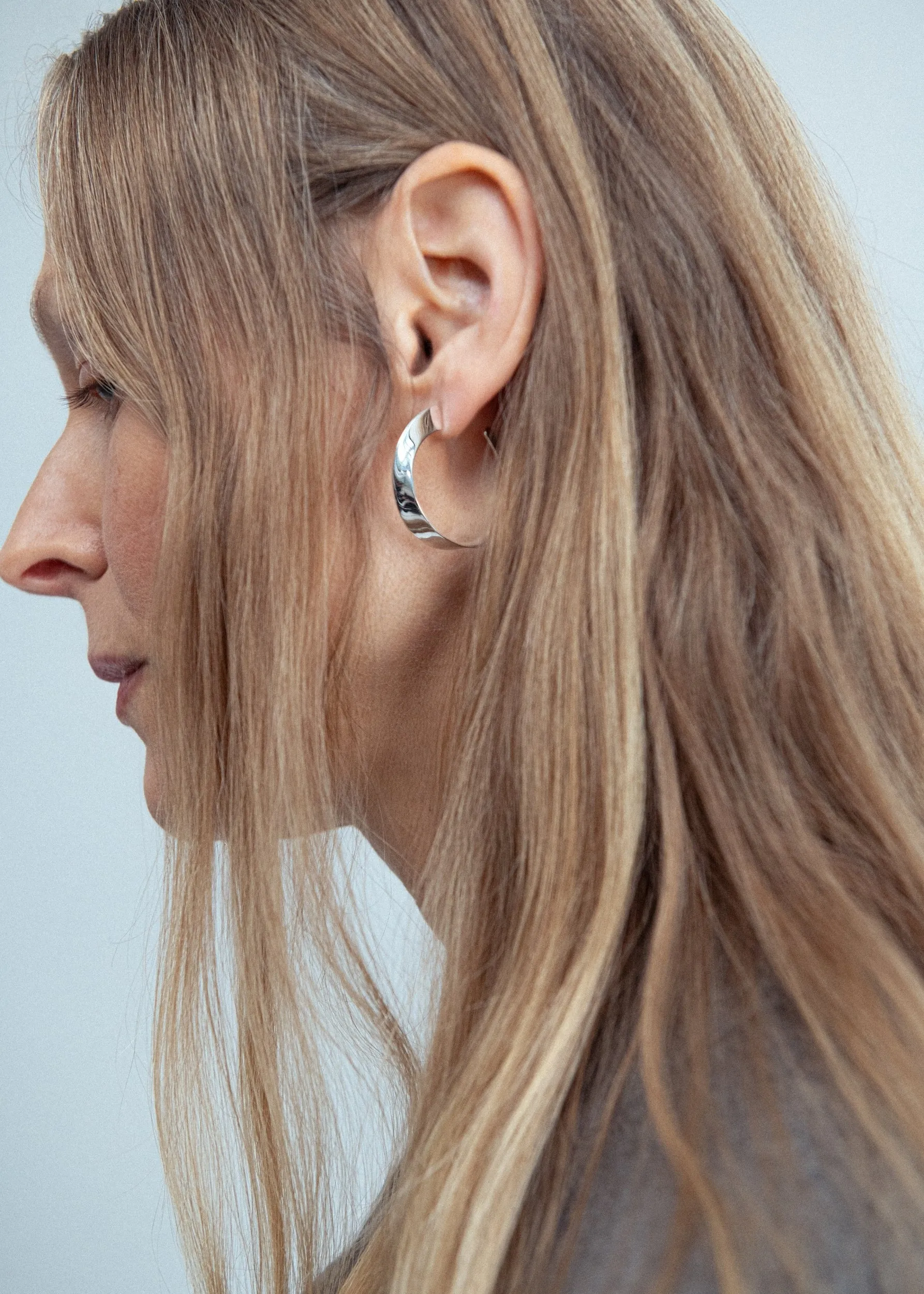 Twisted Wave Hoops sold by Otiumberg product image thumbnail 2