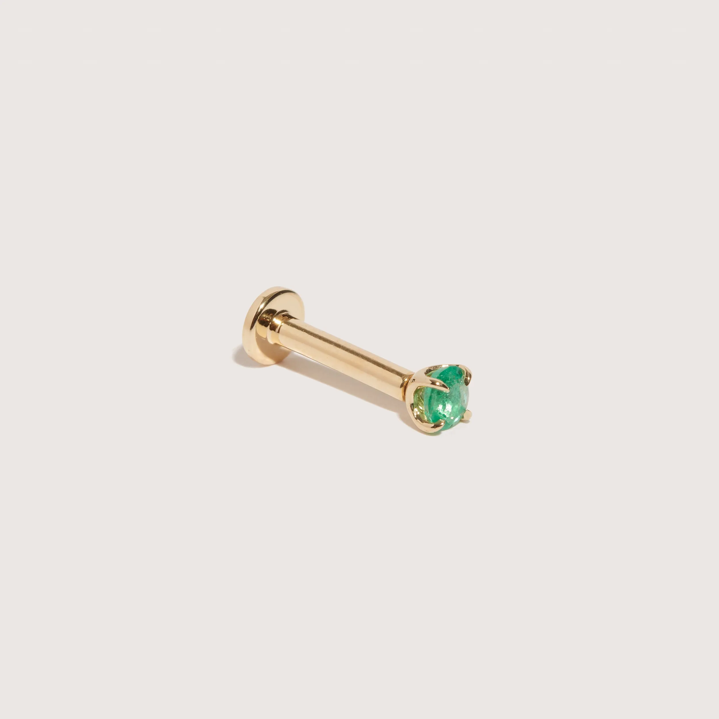 Emerald Threaded Studs 6.5mm sold by Otiumberg