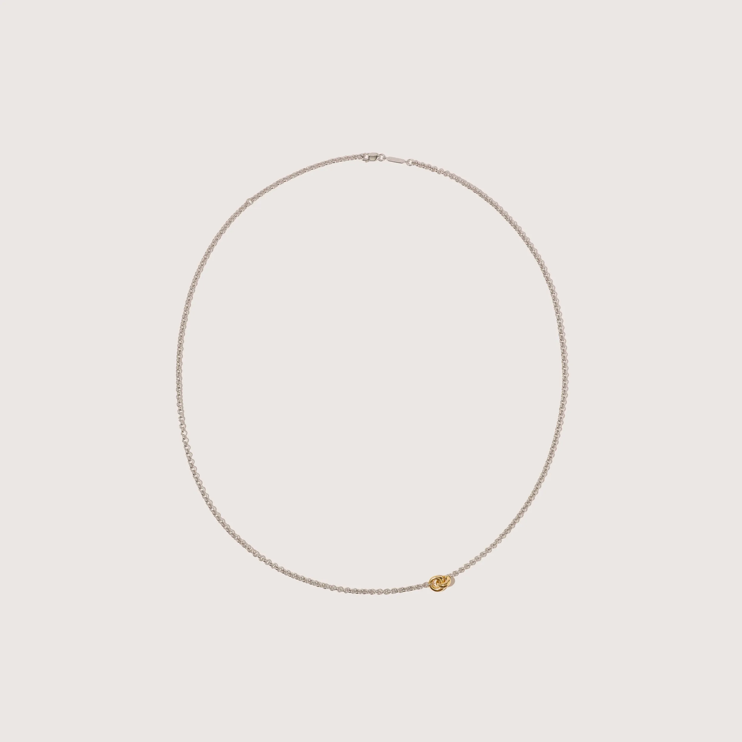 Long Mixed Metal Link Up Chain sold by Otiumberg