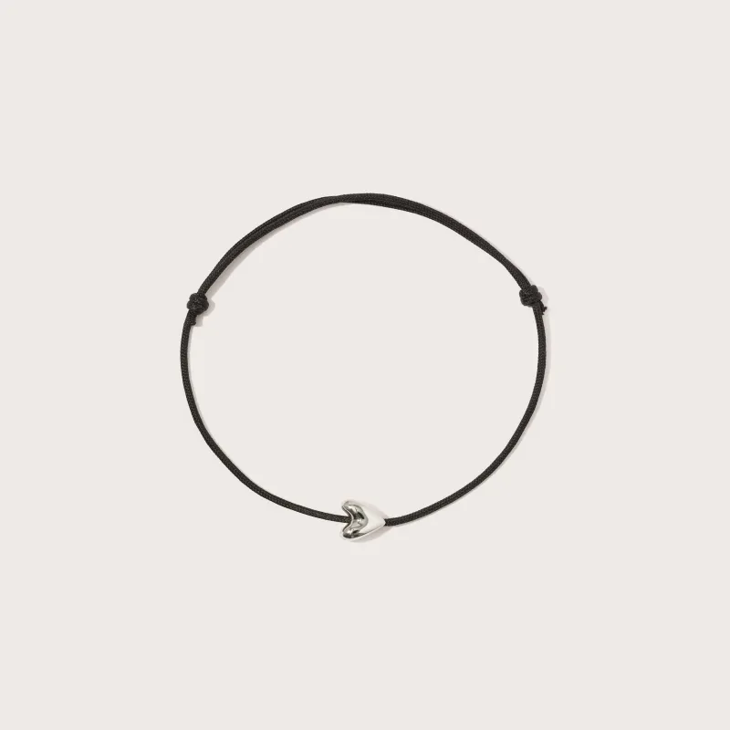 Roscida Heart Cord Bracelet made by Otiumberg