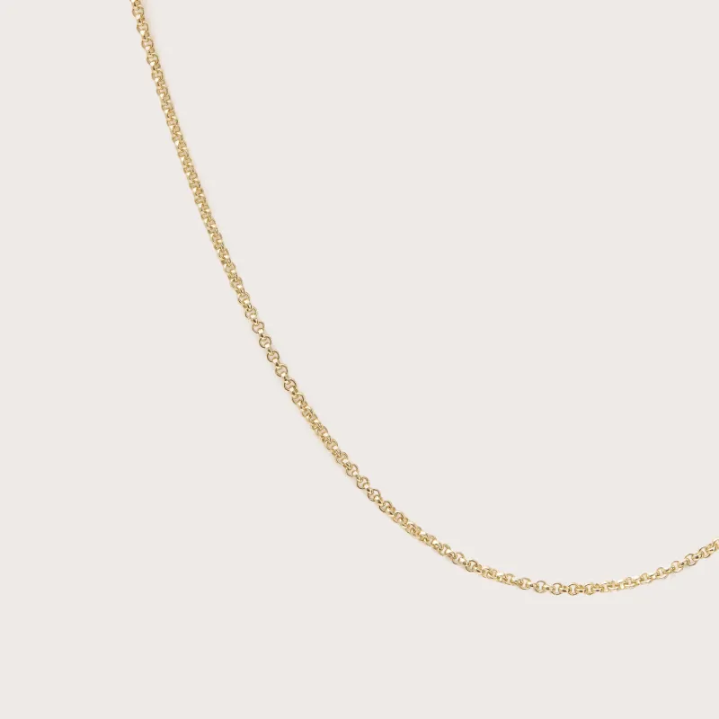 Solid Gold Belcher Chain made by Otiumberg