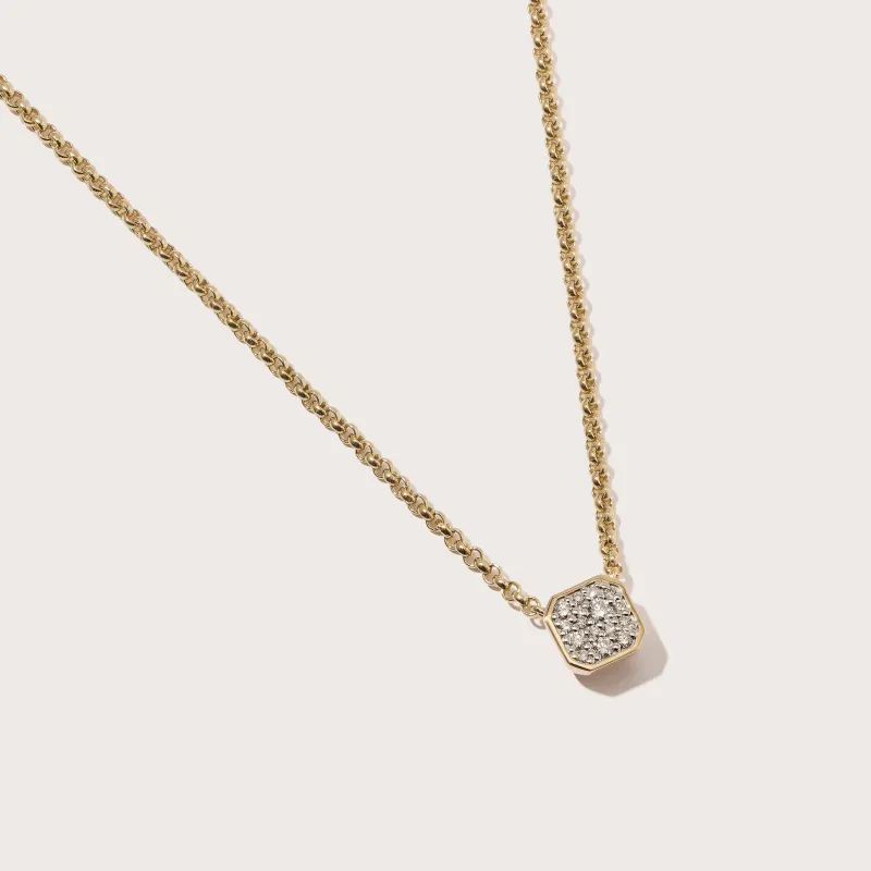 Diamond Domino Necklace made by Otiumberg