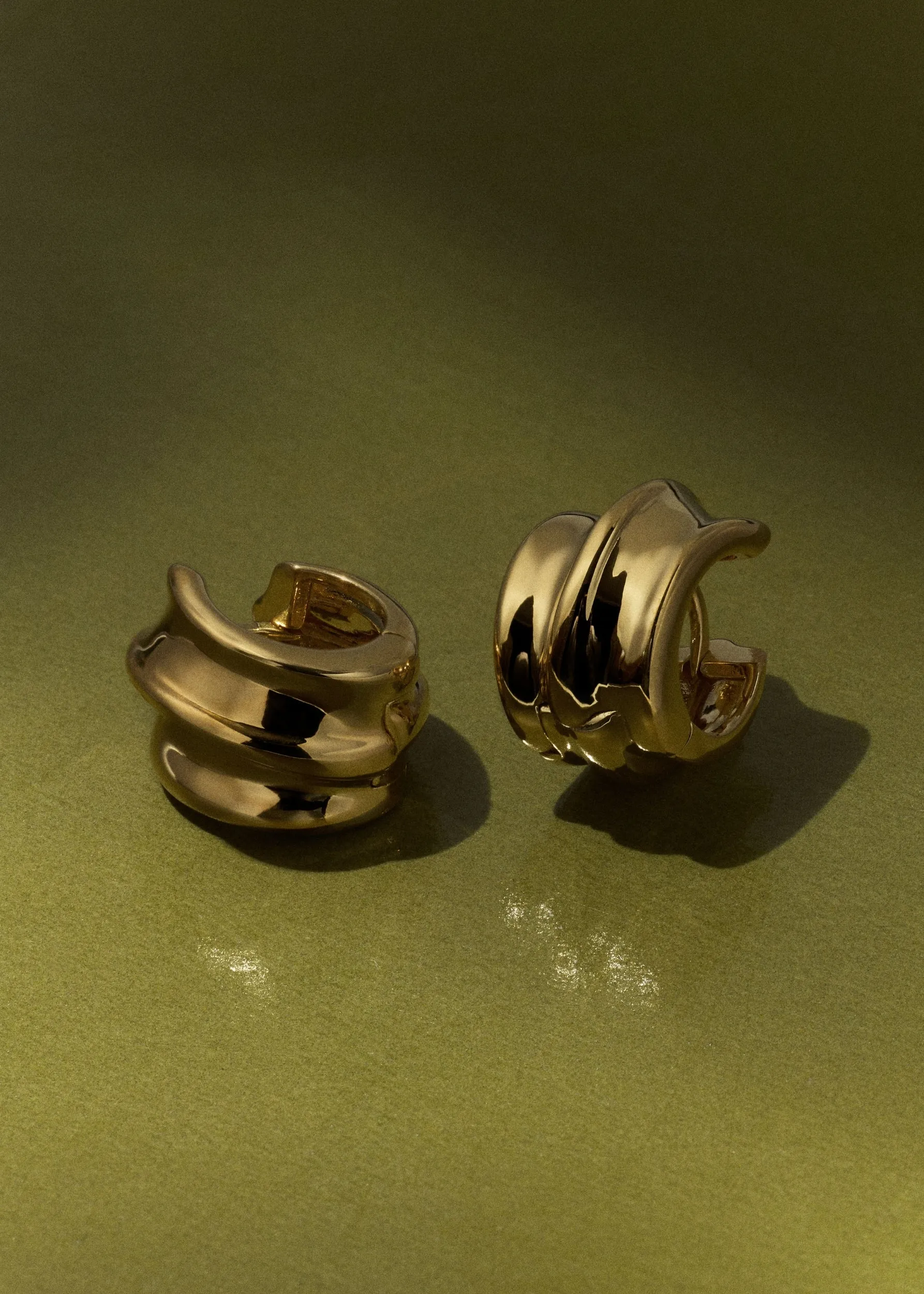Small Wave Hoops sold by Otiumberg product image thumbnail 4