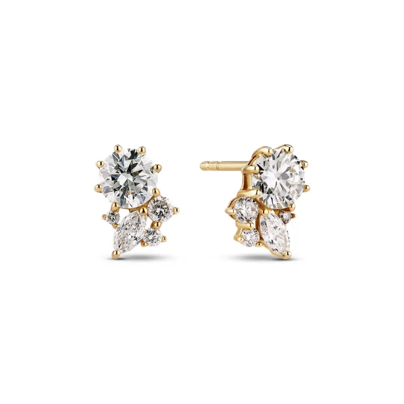 Earrings Lovere - with lab-grown diamonds sold by Sif Jakobs