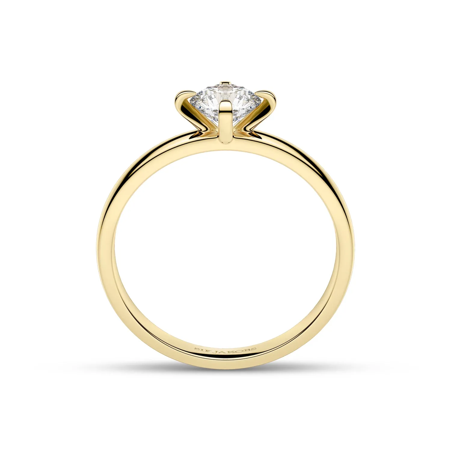 Solitaire ring Venice - with lab-grown diamond sold by Sif Jakobs product image thumbnail 2