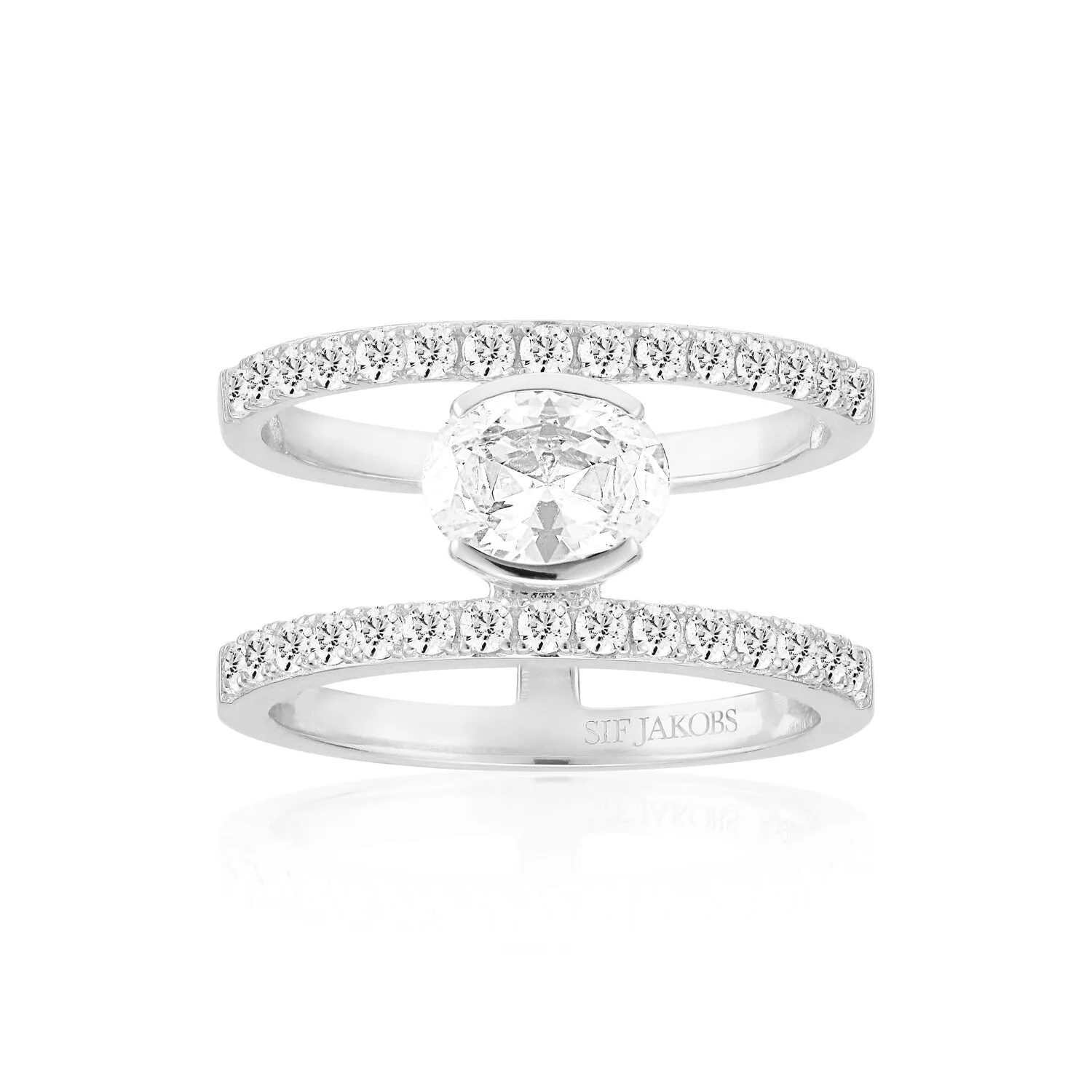 Ring Ellisse Carezza Grande sold by Sif Jakobs product image thumbnail 3