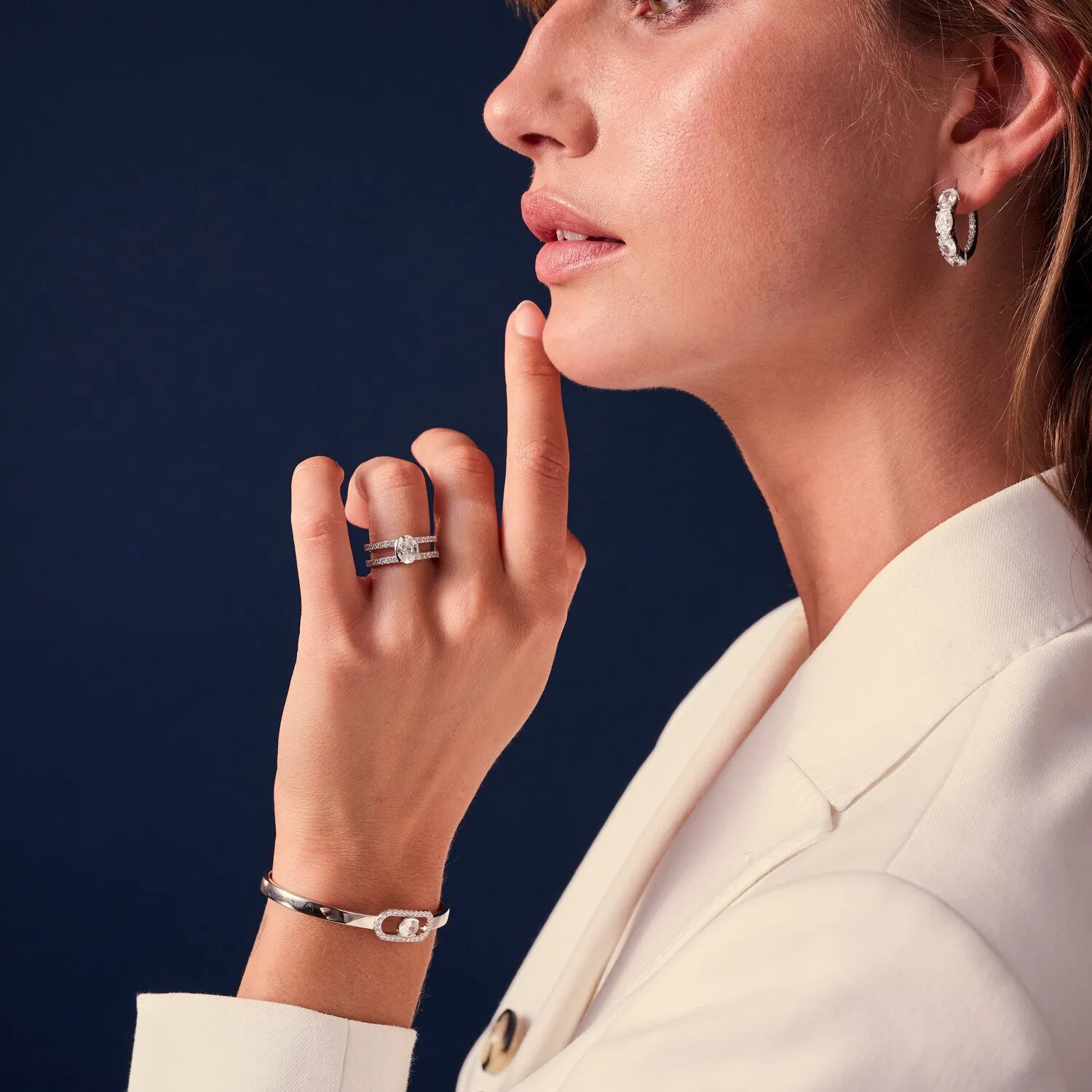 Ring Ellisse Carezza Piccolo sold by Sif Jakobs product image thumbnail 2