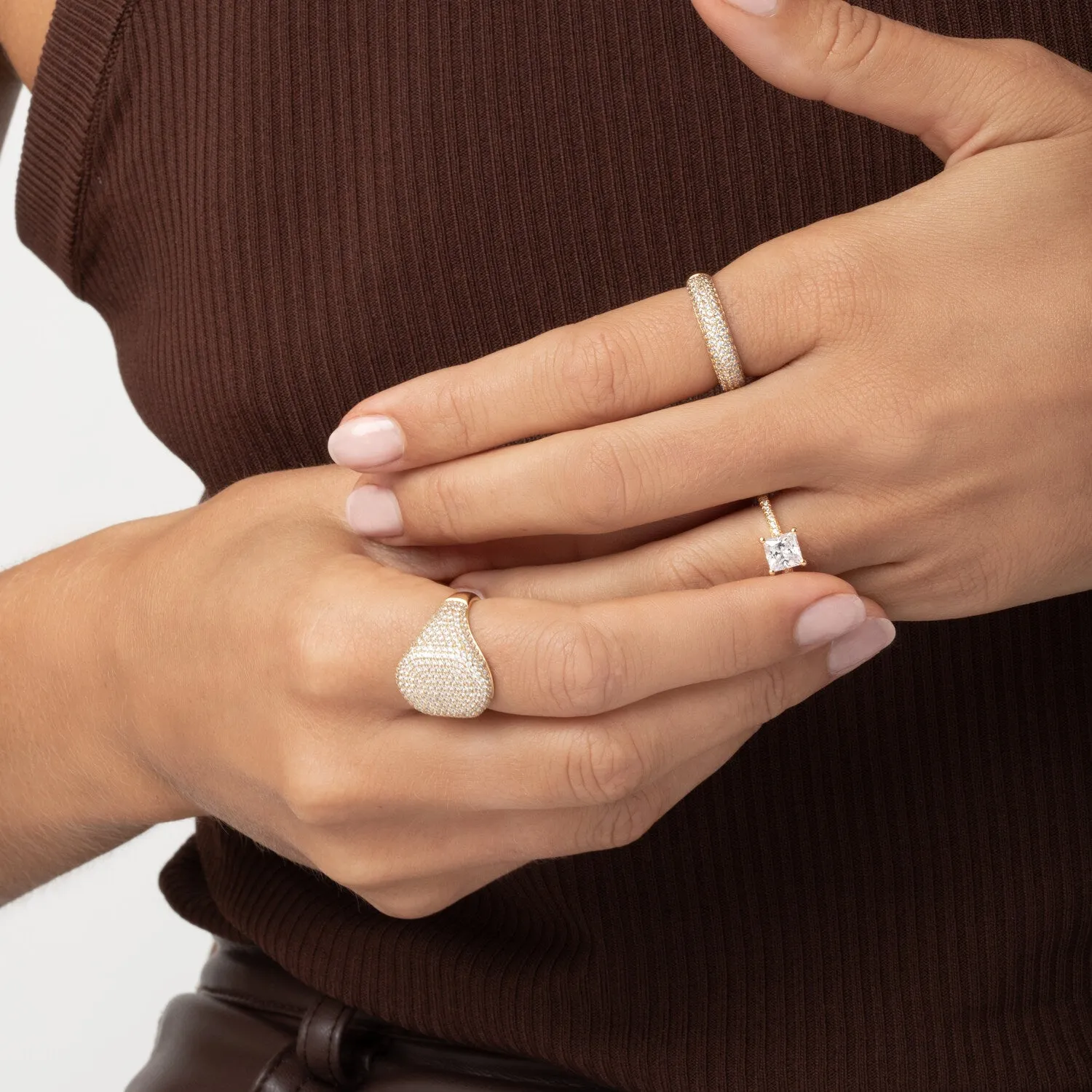 Ring Ellera Quadrato sold by Sif Jakobs product image thumbnail 2