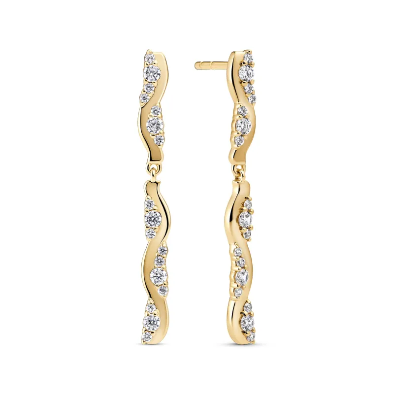 Earrings Ellera Waves Altro Lungo sold by Sif Jakobs