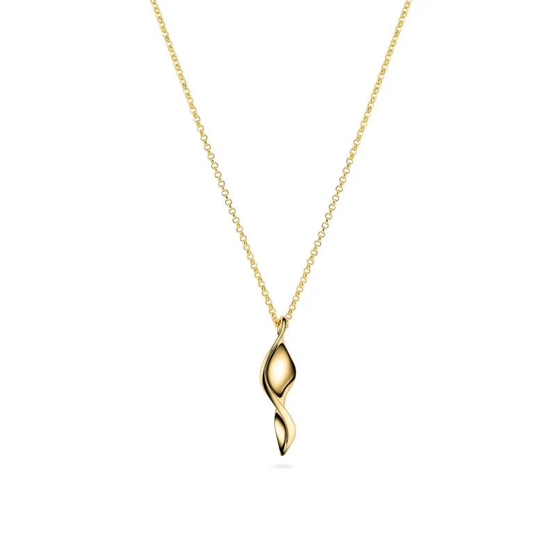 Necklace Foglia Piccolo made by Sif Jakobs