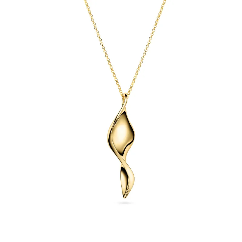 Necklace Foglia Grande made by Sif Jakobs