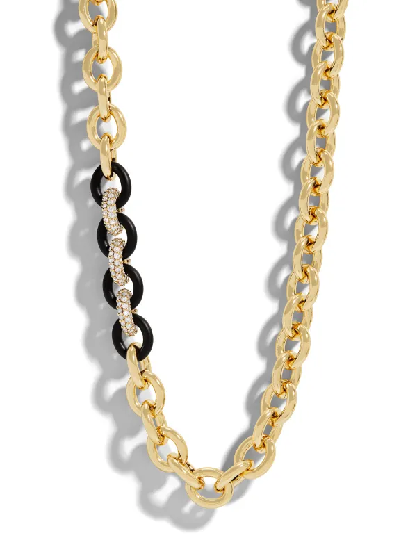 A Touch Of Midnight Necklace made by Roxanne Assoulin