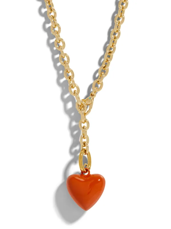 The Sienna Mini Puffy Heart Necklace sold by YLANG23
