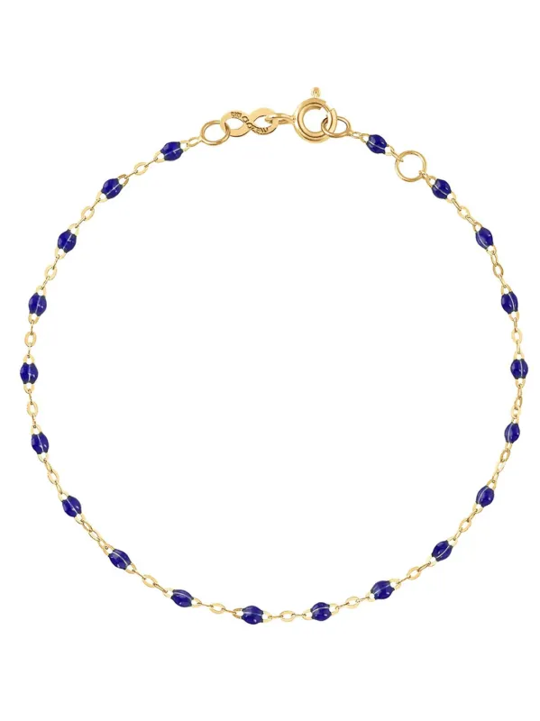 Classic Gigi Lapis Resin Yellow Gold Bracelet sold by YLANG23