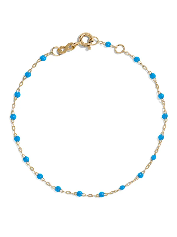 Classic Gigi Blue Yellow Gold Bracelet sold by YLANG23