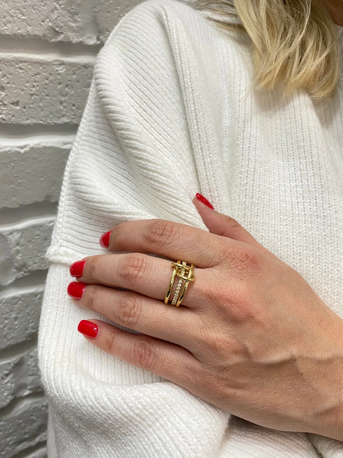 Sonny YG Diamond and Yellow Gold Ring sold by YLANG23 product image thumbnail 2