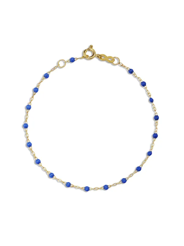Classic Gigi Bleuet Resin Yellow Gold Bracelet sold by YLANG23