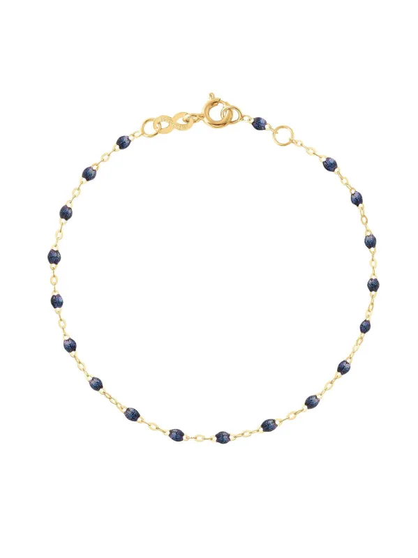 Classic Gigi Midnight Resin Yellow Gold Bracelet sold by YLANG23
