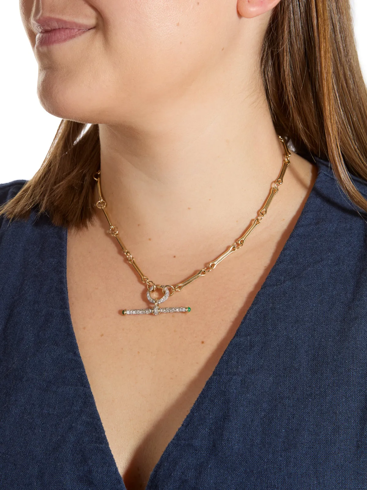 Modern Finish Diamond Yellow Gold Connection sold by YLANG23 product image thumbnail 2