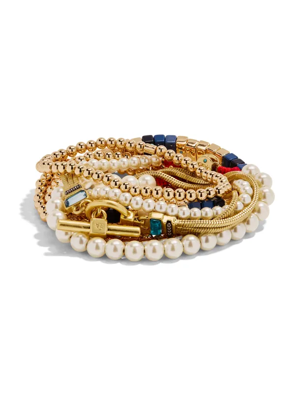 The Well Done Bracelet Stack sold by YLANG23