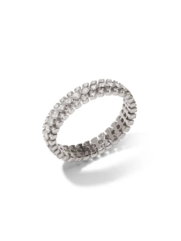 Adele Diamond White Gold Band sold by YLANG23