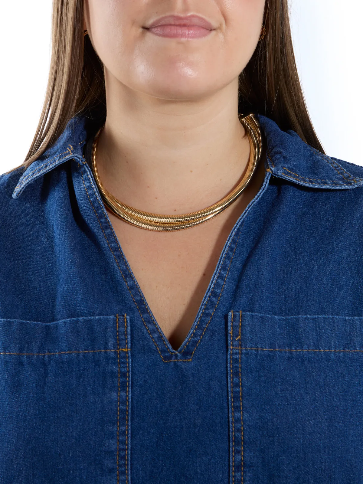The Double Cobra Necklace sold by YLANG23 product image thumbnail 2