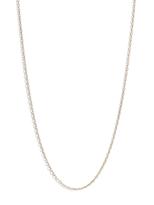 18" Signature Fine Yellow Gold Chain sold by YLANG23