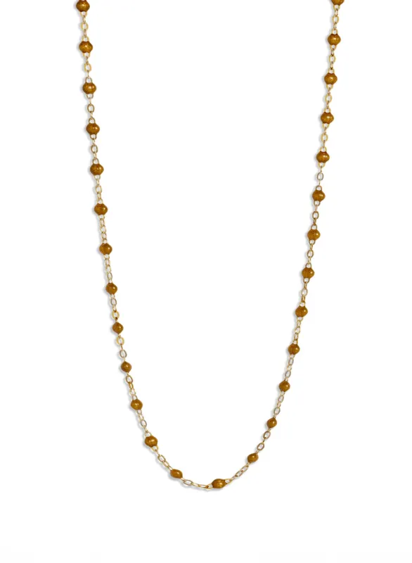Classic Gigi Gold Resin Yellow Gold Necklace sold by YLANG23