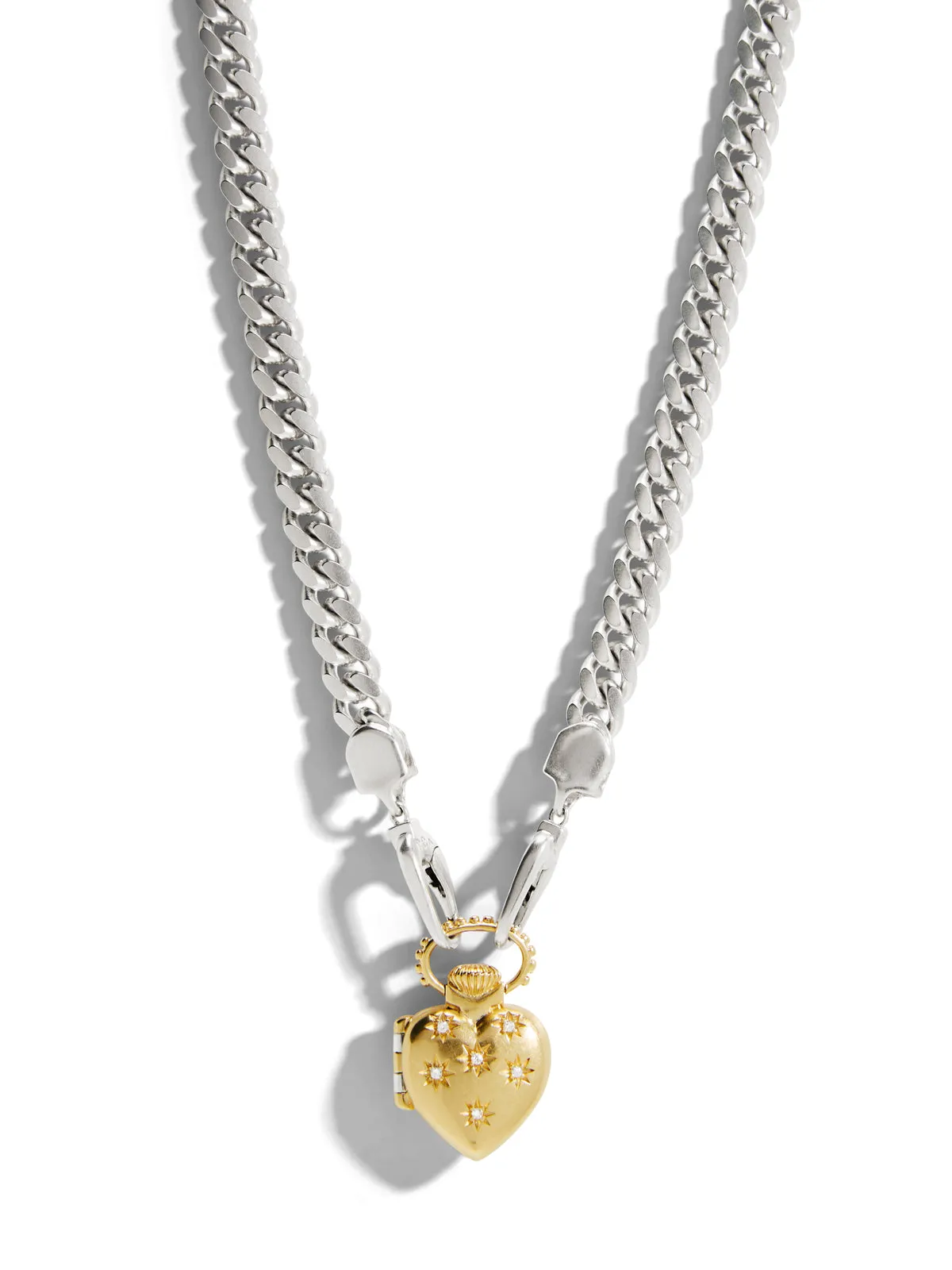 The Universe Vault on The Silver Curb Chain sold by YLANG23