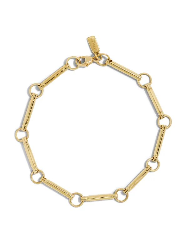 Yellow Gold Element Chain Bracelet made by YLANG23