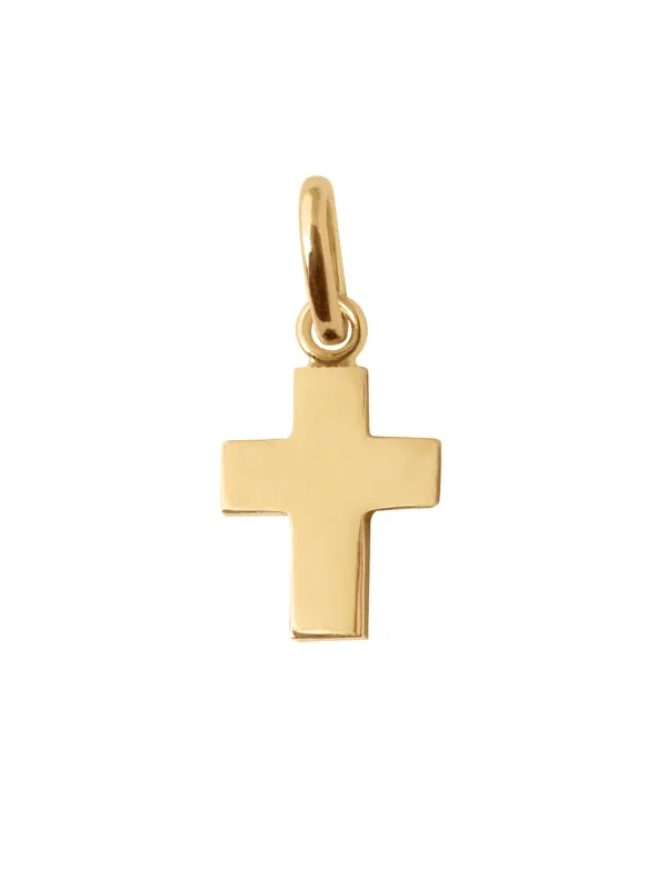 Yellow Gold Cross Charm sold by YLANG23