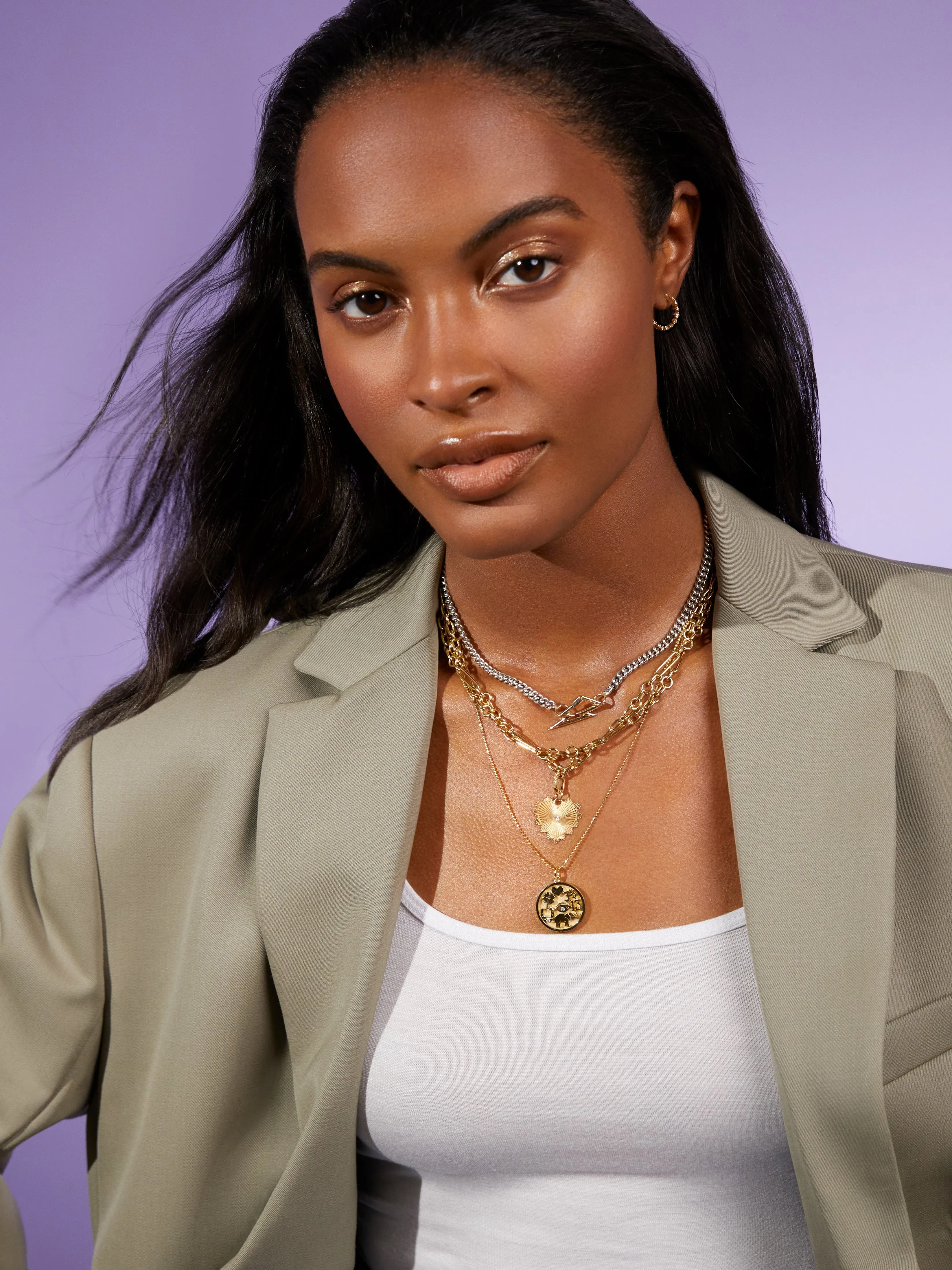 Good Luck Charm Yellow Gold Necklace sold by YLANG23 product image thumbnail 3