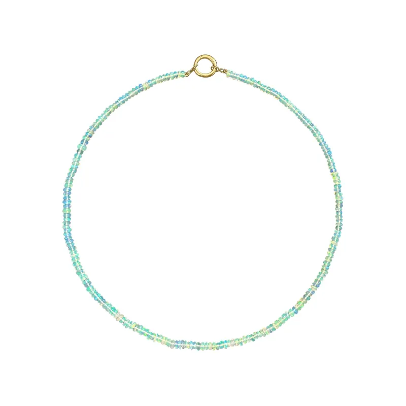 Opal Beaded Necklace sold by YLANG23