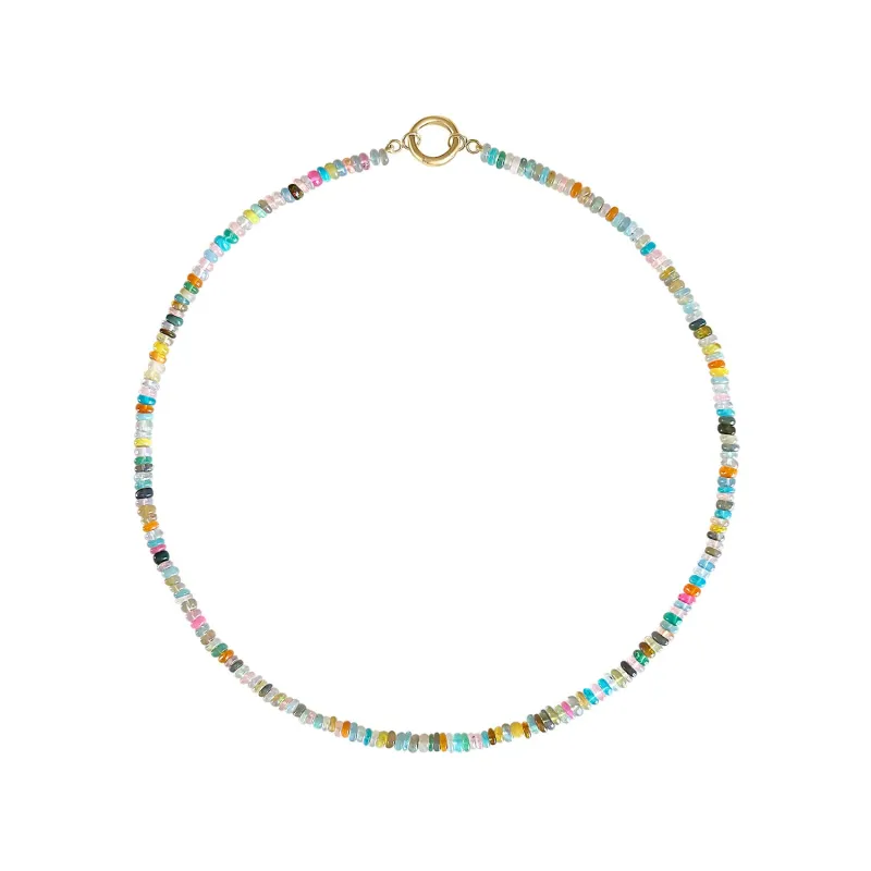 Multicolor Opal Beaded Necklace sold by YLANG23